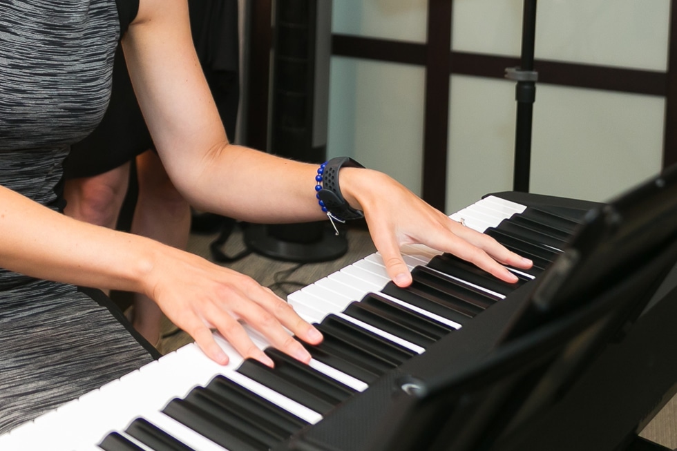 pianist at wedding